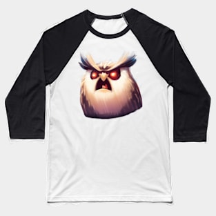 AngryOwl_2 Baseball T-Shirt